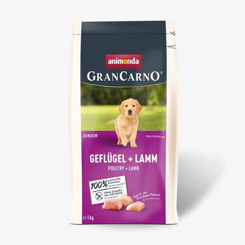 Animonda Gran Carno Junior Poultry + Lamb 1Kg