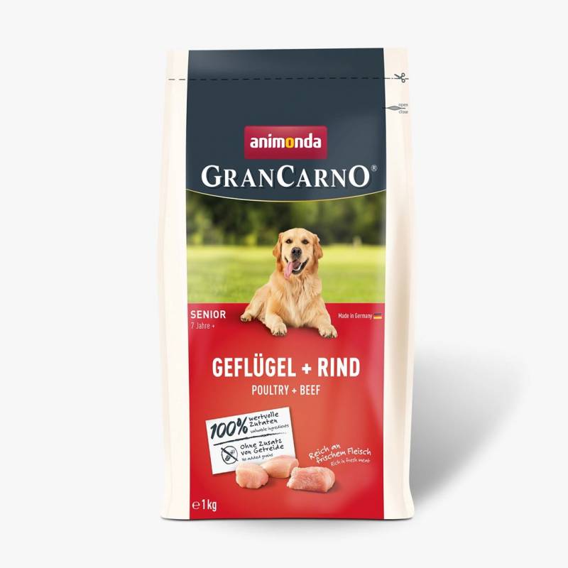 Animonda Gran Carno Senior Poultry + Beef 1Kg