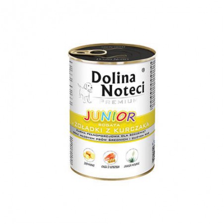 Dolina Noteci Junior Żołądki Z Kurczaka 400G