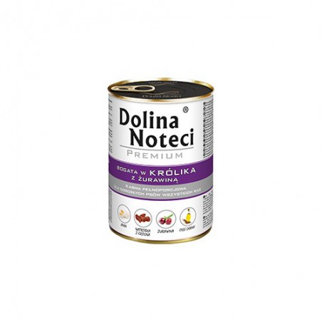 Dolina Noteci Bogata W Królika Z Żurawiną 400G