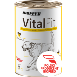 Biofeed Vitalfit Puszka Dla Psów Z Drobiem 415G