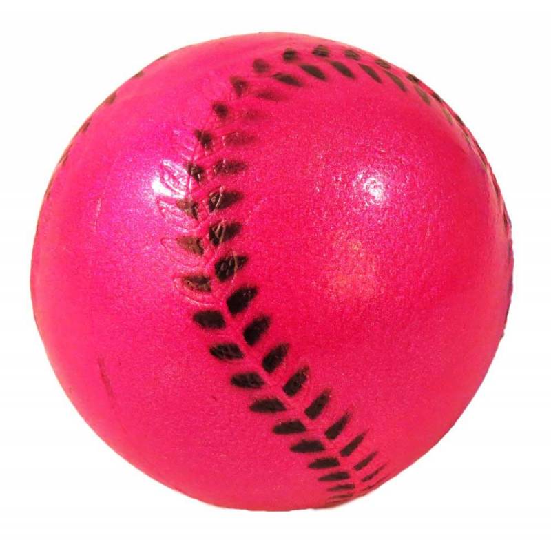 Piłka Baseball Happet Z783 90Mm Różowa Brokat