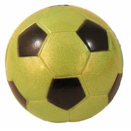 Piłka Football Happet Z780 90Mm Zielona Brokat