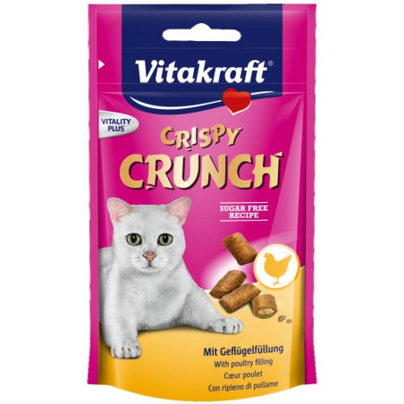 Vitakraft Crispy Crunch Przysmak Dla Kota, Drób 60G