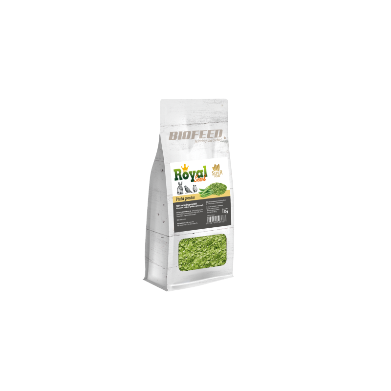 Biofeed Royal Snack Superfood Płatki Groszku 150G