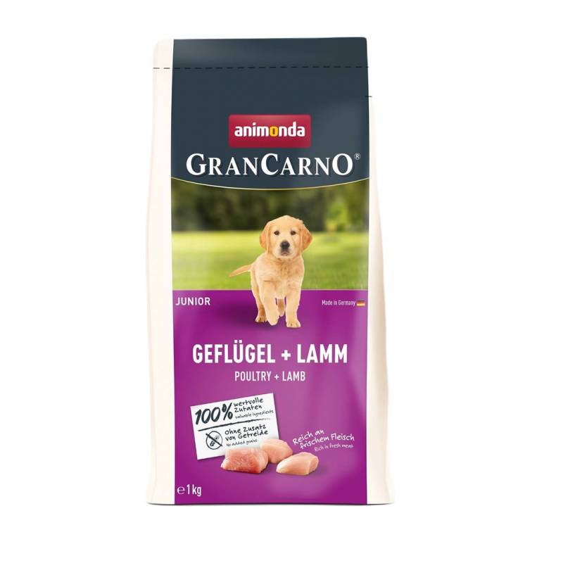 Animonda Gran Carno Junior Poultry + Lamb 1Kg