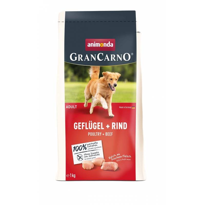 Animonda Gran Carno Ad Poultry + Beef 1Kg