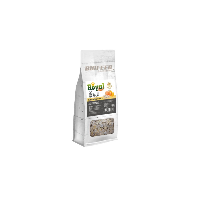 Biofeed Royal Snack Superfood - Nasiona Dyni W Łusce 100G