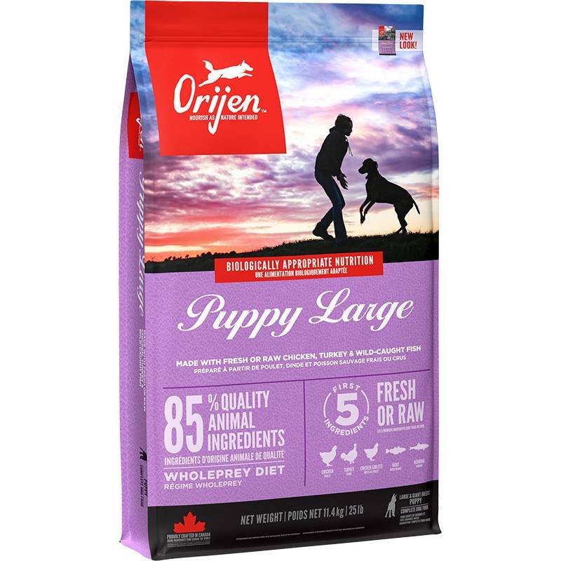 Orijen Puppy Large - Sucha Karma Dla Szczeniąt Dużych Ras - 11,4Kg