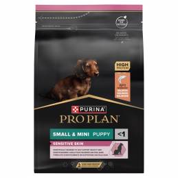 Purina Pro Plan Small&Mini Puppy Sen Skin Łosoś 3Kg