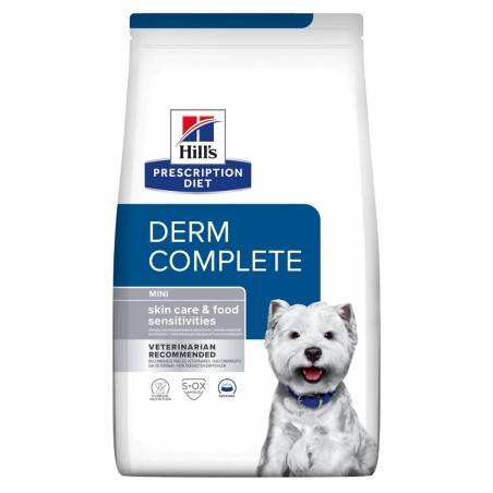 Hill's Prescription Diet Derm Complete Mini Canine - Sucha Karma Dla Psa - 1 Kg (Wyprzedaż)