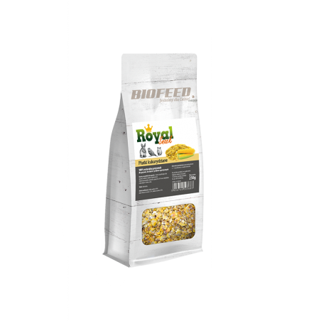 Biofeed Royal Snack - Płatki Kukurydziane 250G