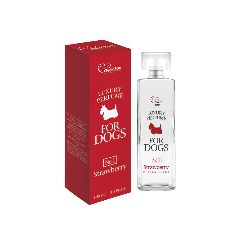 Overzoo Perfumy Dla Psów Truskawka 100Ml