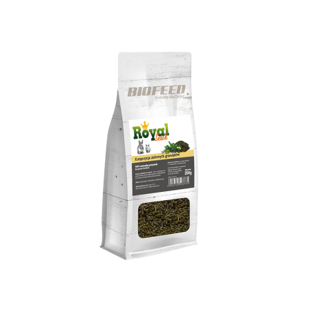 Biofeed Royal Snack - Kompozycja Ziołowych Granulatów 200G