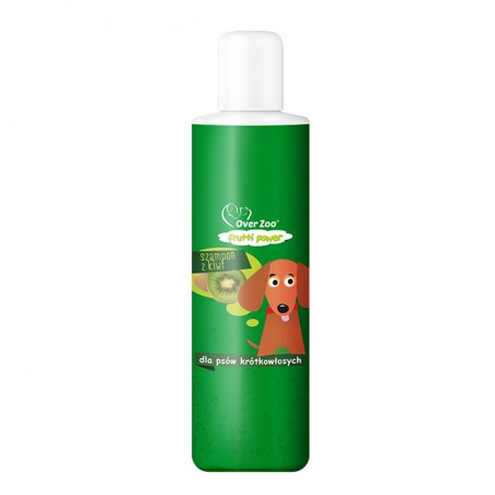 Overzoo Szampon Kiwi Dla Psów Krótkowłosych 200Ml