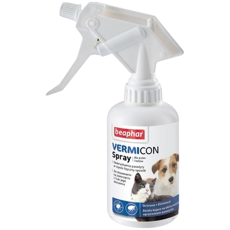 Beaphar Vermicon Spray Dla Psów I Kotów 250Ml