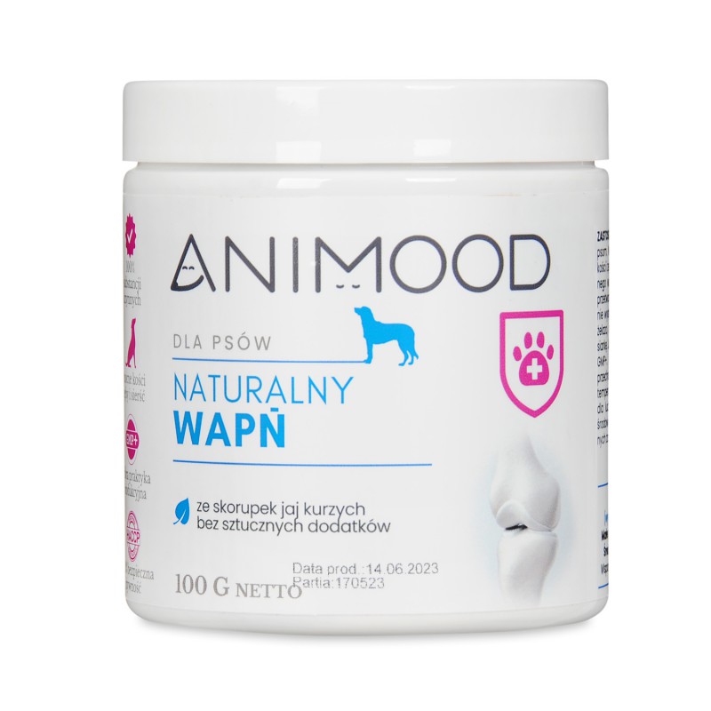 Animood Naturalny Wapń Dla Psa 100G