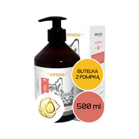 Biofeed Euphoria Salmon Oil Olej Z Łososia 500Ml