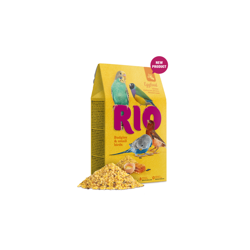 Rio Pokarm Jajeczny Dla Papużek Falistych 250G [21190]