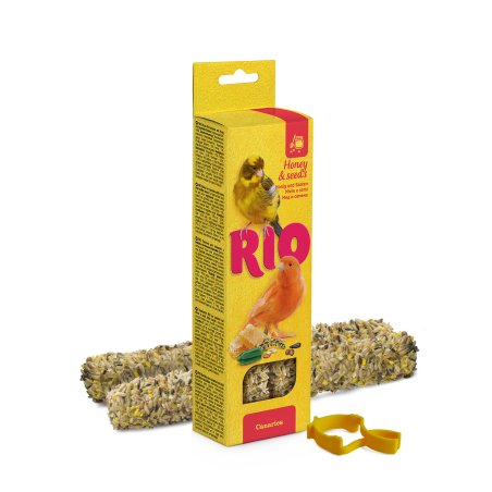 Rio Kolba Dla Kanarków Miód I Nasiona 2X40G [22160]