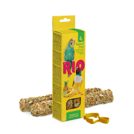 Rio Kolba Dla Papug Owoce Tropikalne 2X40G [22110]