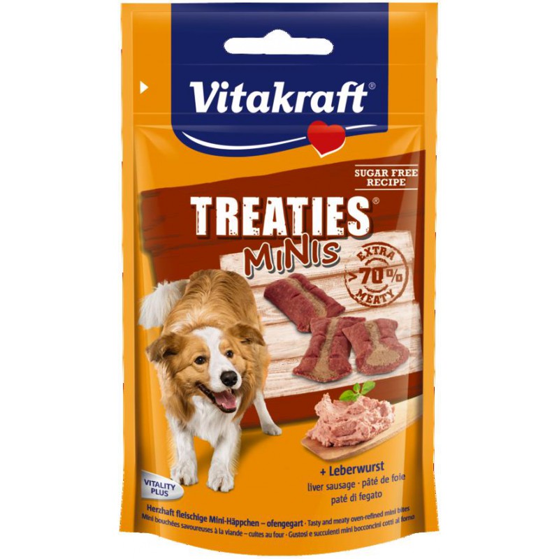 Vitakraft Treaties Bits Przysmak Z Wątróbką Dla Psa 120G