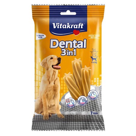 Vitakraft Dental 3W1 M Przysmak Dla Psa 180G