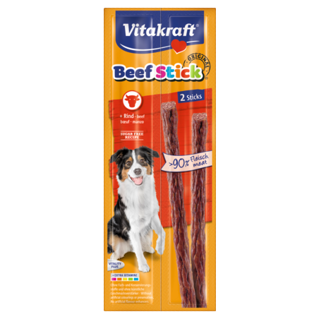 Vitakraft Beef Stick Wołowina Przysmak Dla Psa 2Szt