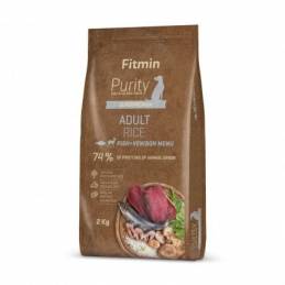 Fitmin Purity Rice Adult Fish & Venison - Sucha Karma Dla Psów Dorosłych Wszystkich Ras - 2Kg