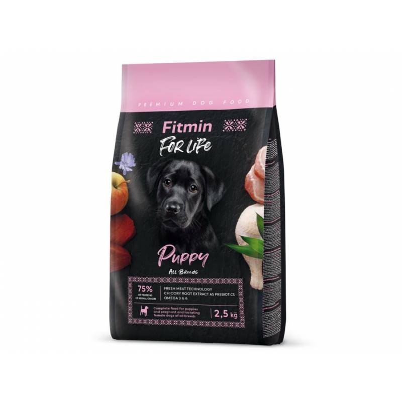 Fitmin Dog For Life Puppy - Karma Sucha Dla Psów - 2,5Kg