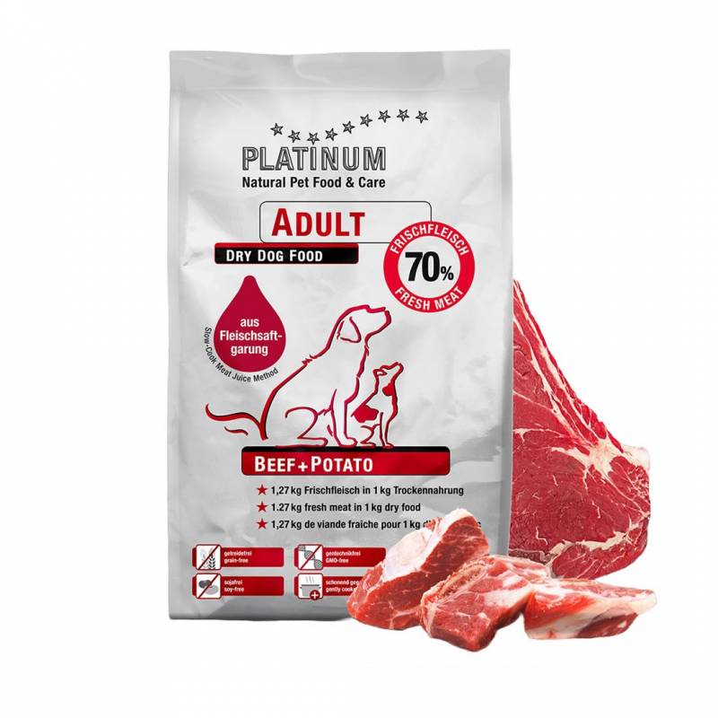 Platinum Beef Potato - Karma Półwilgotna Dla Psa - 5 Kg