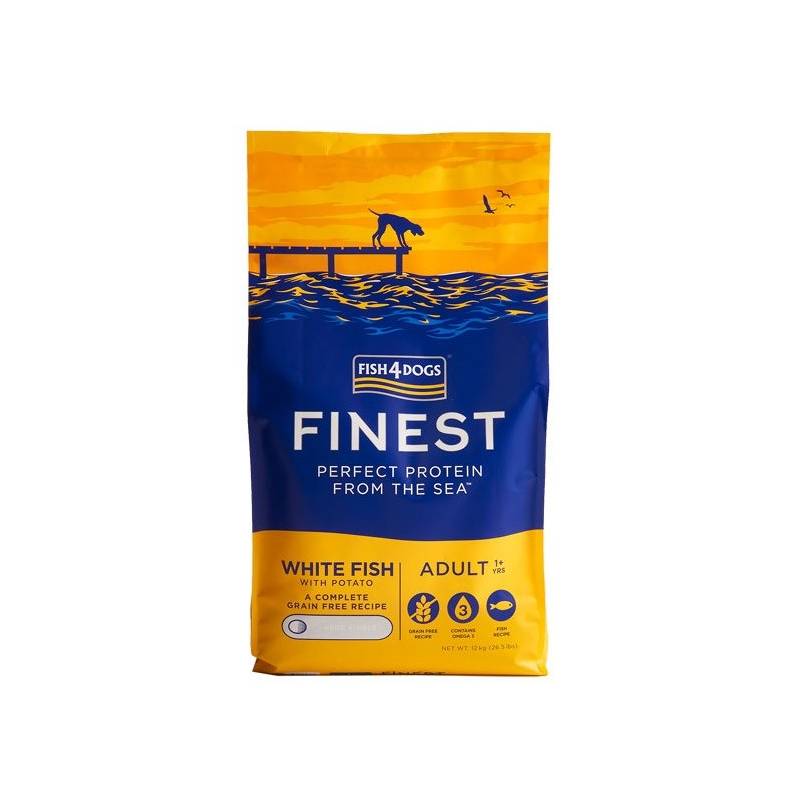 Fish4Dogs Finest White Fish Adult Duża Rasa 1,5Kg