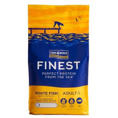 Fish4Dogs Finest White Fish Adult Duża Rasa 1,5Kg