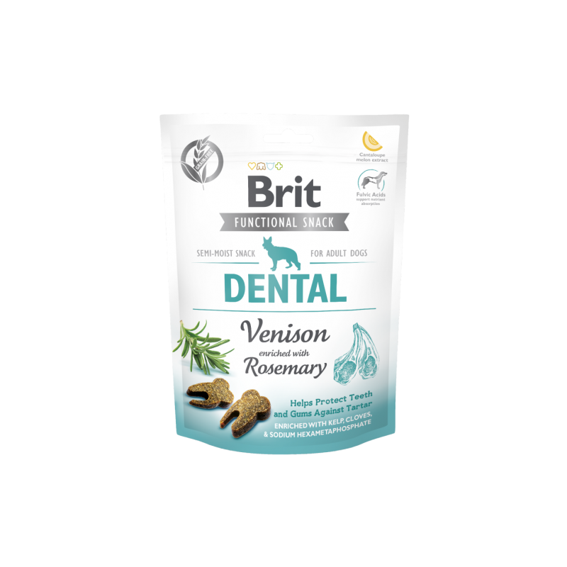 Brit Care Dog Functional Snack Dental Venison & Rosemary 150G