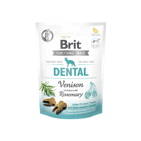 Brit Care Dog Functional Snack Dental Venison & Rosemary 150G