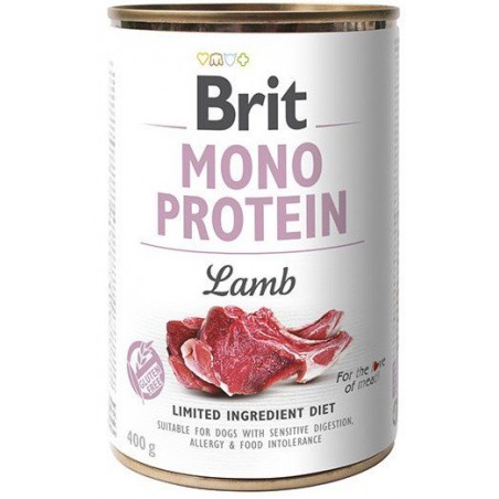 Brit Mono Protein Lamb Puszka Dla Psa Z Jagnięciną 400G