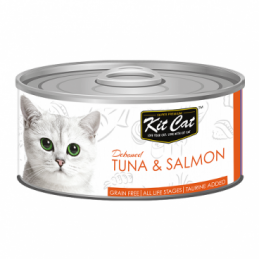 Kit Cat Tuna & Salmon (Tuńczyk Z Łososiem) [Kc-2270] 80G