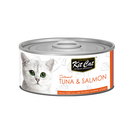 Kit Cat Tuna & Salmon (Tuńczyk Z Łososiem) [Kc-2270] 80G