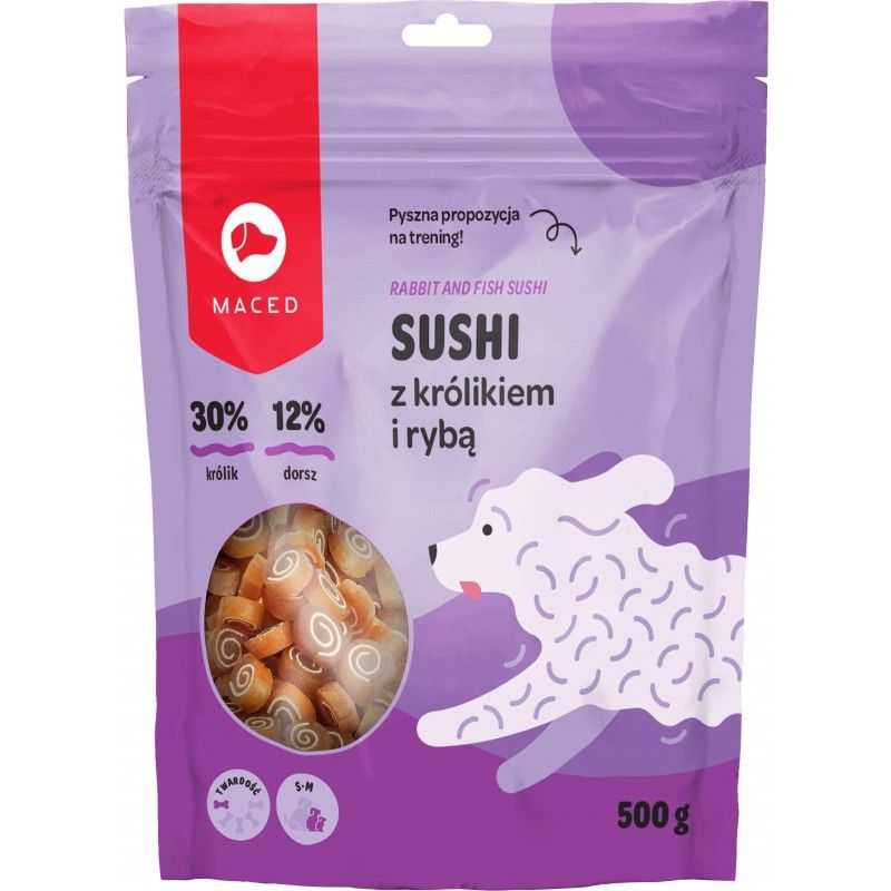 Maced Sm Sushi Królik, Ryba 500G