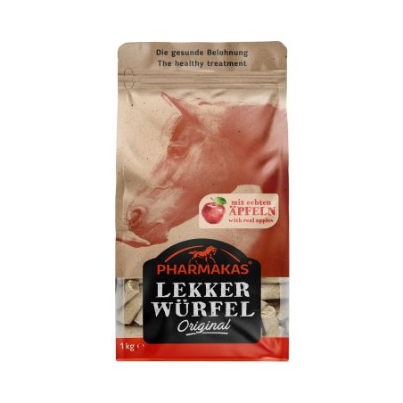 Kerbl Smakołyki Dla Konia Lekkerwurfel, Jabłko 1Kg [05-9152]