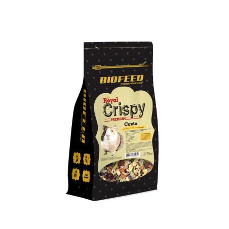 Biofeed Royal Crispy Premium Cavia 750G - Dla Świnek Morskich