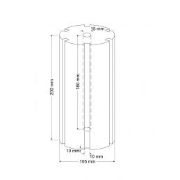 Wkład Gąbka Do Power Head Happet 20 Cm