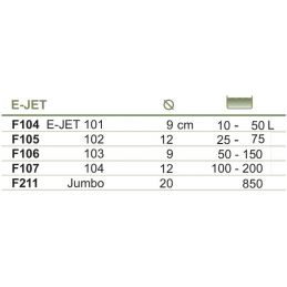 Filtr Gąbkowy E-Jet 102 Happet Do Akw. 25-75L