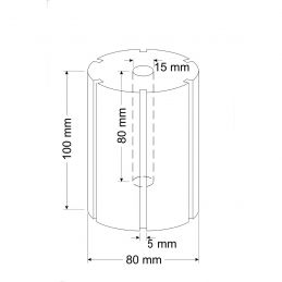 Wkład Gąbka Do Power Head Happet 10 Cm