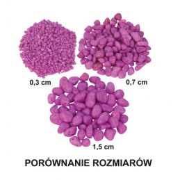 Żwirek Do Akwarium Happet Fluor. Czerw. 0.7Cm 0.5Kg