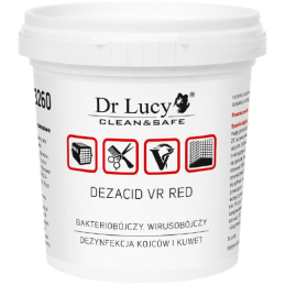 Dr Lucy Preparat Bakterio-, Wiruso- I Grzybobójczy W Proszku [Dezacid Vr Red] 150G