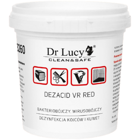 Dr Lucy Preparat Bakterio-, Wiruso- I Grzybobójczy W Proszku [Dezacid Vr Red] 150G