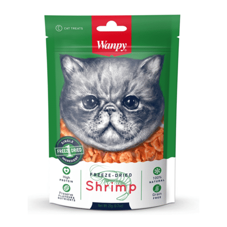 Wanpy Freeze-Dried Shrimps 20G