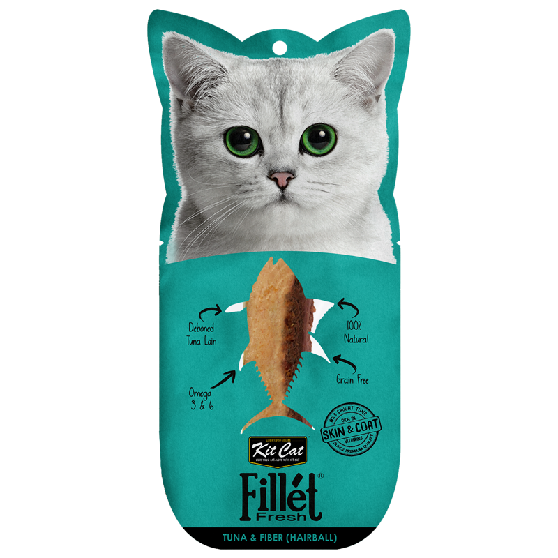 Kit Cat Fillet Fresh Tuńczyk & Błonnik (Fiber) 30G [Kc-829]