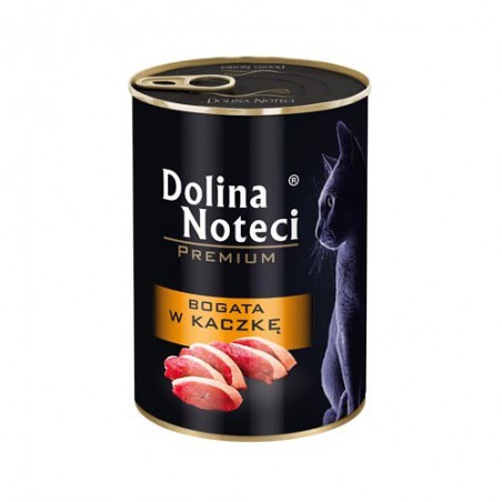 Dolina Noteci Bogata W Kaczkę Puszka Dla Kota 400G